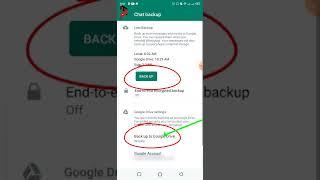 How to Backup Chats on Whatsapp | WhatsApp Chat Backup