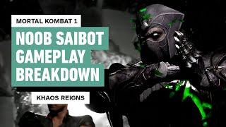 Mortal Kombat 1: Khaos Reigns - Noob Saibot Gameplay Breakdown | Kombat Kast