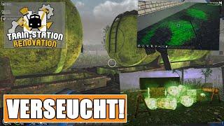 Bahnhofsumbau [07] RADIOAKTIVE STRAHLUNG! | Train Station Renovation | Gameplay [Deutsch]