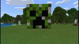 How To Make A Creeper Head | Minecraft