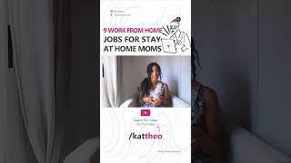 #shorts  9 Work From Home jobs For Stay At Home Moms | Part 2