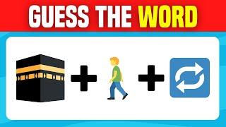 Guess The Word By Emoji | Ramadan Quiz