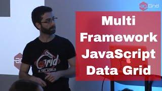 How can a JavaScript Data Grid Support Any Framework?