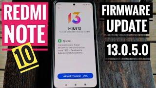 [How to] REDMI NOTE 10  MIUI 13.0.5.0 SKGEUXM  Firmware Update  Official Global ROM  August 2022