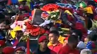 El pueblo venezolano despide al compañero, comandante Hugo Chavez