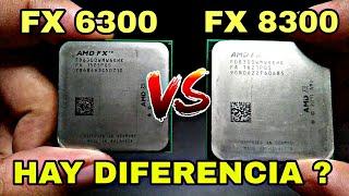 AMD  FX 6300 vs FX 8300 Hay mucha DIFERENCIA ? Pruebas de RENDIMIENTO y RESEÑA . AMD Low Cost