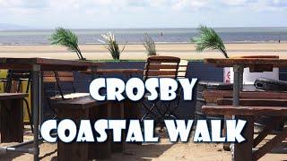 Crosby Coastal Path Walk Liverpool Start of Sefton Coastal Path 22 Miles