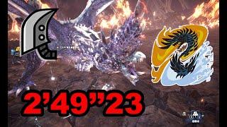 【MHWI】 Greatsword Alatreon 2‘49“23 Dawn of the Death Star 大剣 アルバトリオン monster hunter world iceborne