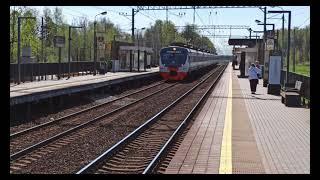 Train Russia|Movement city train Moscow|Moscow central diameter of the MCD.Electric Ivolga train