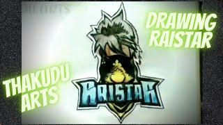 Drawing raistar. Thakudu Arts. free fire raistar how to draw