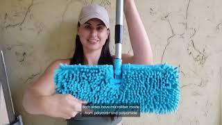 Double Sided Microfiber Flip Mop