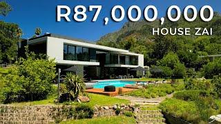 Inside the R87,000,000 Ultra-Modern Estate with Sustainable Engineering & Private Tennis Court!