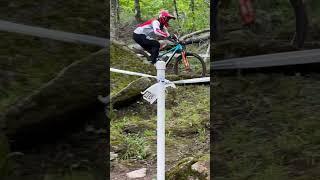Trying to knock out the camera man #mtb #fail