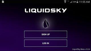 Cómo crear una cuenta de LiquidSky en android