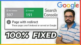 Page With REDIRECT Google Search Console [FIXED] | GSC Tutorial 20 | Robin Mehta