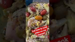 Tap profile, then videos to see the complete how to cook this amazing Greek Chicken Bake!!