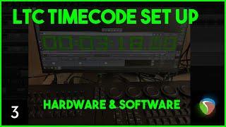 LTC Timecode Setup with GrandMA3 & Reaper