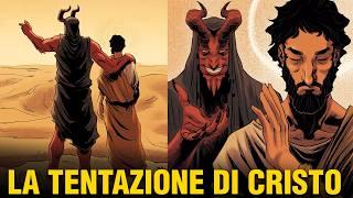 Gesù e il Diavolo nel Deserto - La Tentazione di Cristo - Storie Bibliche