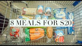 8 MEALS FOR $20 | EXTREME BUDGET MEALS TO MAKE AT HOME! THE SIMPLIFIED SAVER