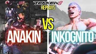 T8 Pro ️ Anakin (#1 Jack 8) vs Inkognito (Bryan) ️ Tekken 8 Replays