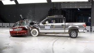 Red-light-running crash test demonstration