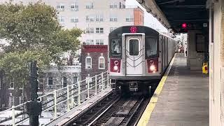 R142 (2) Train Entering at New Lots Avenue