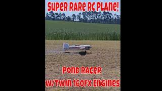 Super Rare Pond Racer Takes Off!