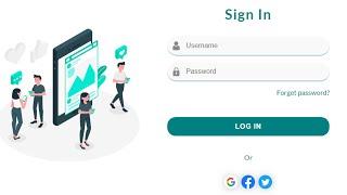 How to create Login form in HTML and CSS