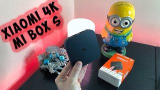 Xiaomi 4K Mi Box S - Распаковка, Подключение, Обзор и Отзыв