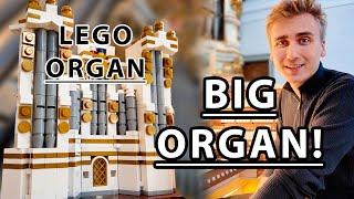 Ex-Largest organ in Austria.. with real LEGO Model!