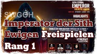 SWGOH - Imperator der Sith Ewigen (SEE) Freispielen - Rang 1