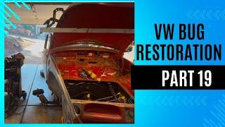 1968 VW Beetle Restoration: Welding, Sanding & a Surprise Rust find. Part 19