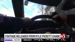 Windsor County Sheriff’s Office release footage from Kyle Pickett chase