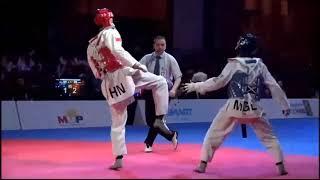 M-58kg (219). Molomyn Tumenbayar MGL - Zhao Shuai CHN