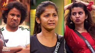 பெண்கள் அணியை காரி துப்பிய பிக்பாஸ்.. 5 Star பைத்தியம் Sachana தான் காரணம்..!! BB8