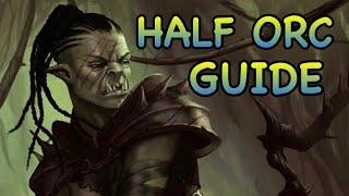 D&D5E: HALF ORC GUIDE