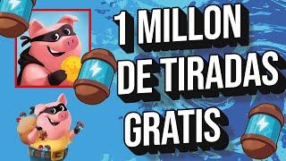 Consigue 1 MILLON de Tiradas GRATIS Infinitas en Coin Master 2023 SUPER TRUCO DE TIRADAS GRATIS 2023