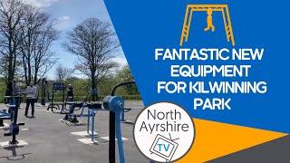 McGavin Park in Kilwinning has fantastic new equipment installed with community funding