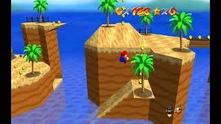 160 Coins in Pleasant Palms Beach by LittleSkullKid - Mario Builder 64