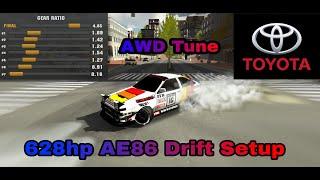 628hp AE86 Drift Setup