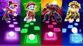 Digital Circus  Marshall  Transformers One  Rubble | Tiles Hop