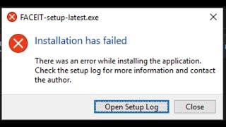 РЕШЕНИЕ/ОШИБКИ/FACEIT installation has failed РЕШЕНИЕ ЕСТЬ!