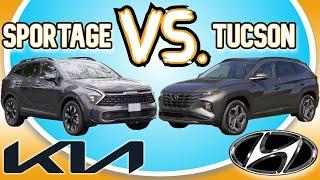 Hyundai Tucson VS Kia Sportage comparison