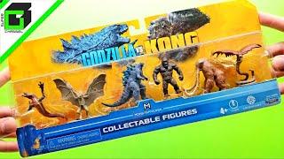 New GODZILLA vs KONG (6 pack mini figures) UNBOXING and REVIEW!