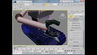 3dsmax. Hierarchy Pivot Setup