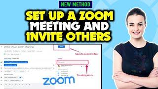 How to set up a zoom meeting and invite others 2025