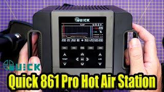 Quick 861 Pro 1300w Hot Air Rework Station With Voice Control - Pro Level Tool!