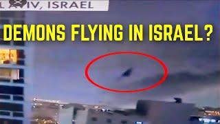 Strange Creatures Flying Over Israel Caught On Camera!!