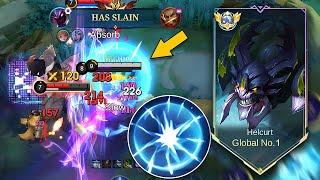 2024 GLOBAL HELCURT PERFECT & SUPER AGGRESSIVE GAMEPLAY!! ( BEST BUILD 2024 ) MOBILE LEGEND