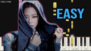 BLACKPINK - Pink Venom | EASY Piano Tutorial by Pianella Piano